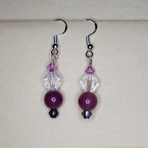 Pretty In Purple Earrings